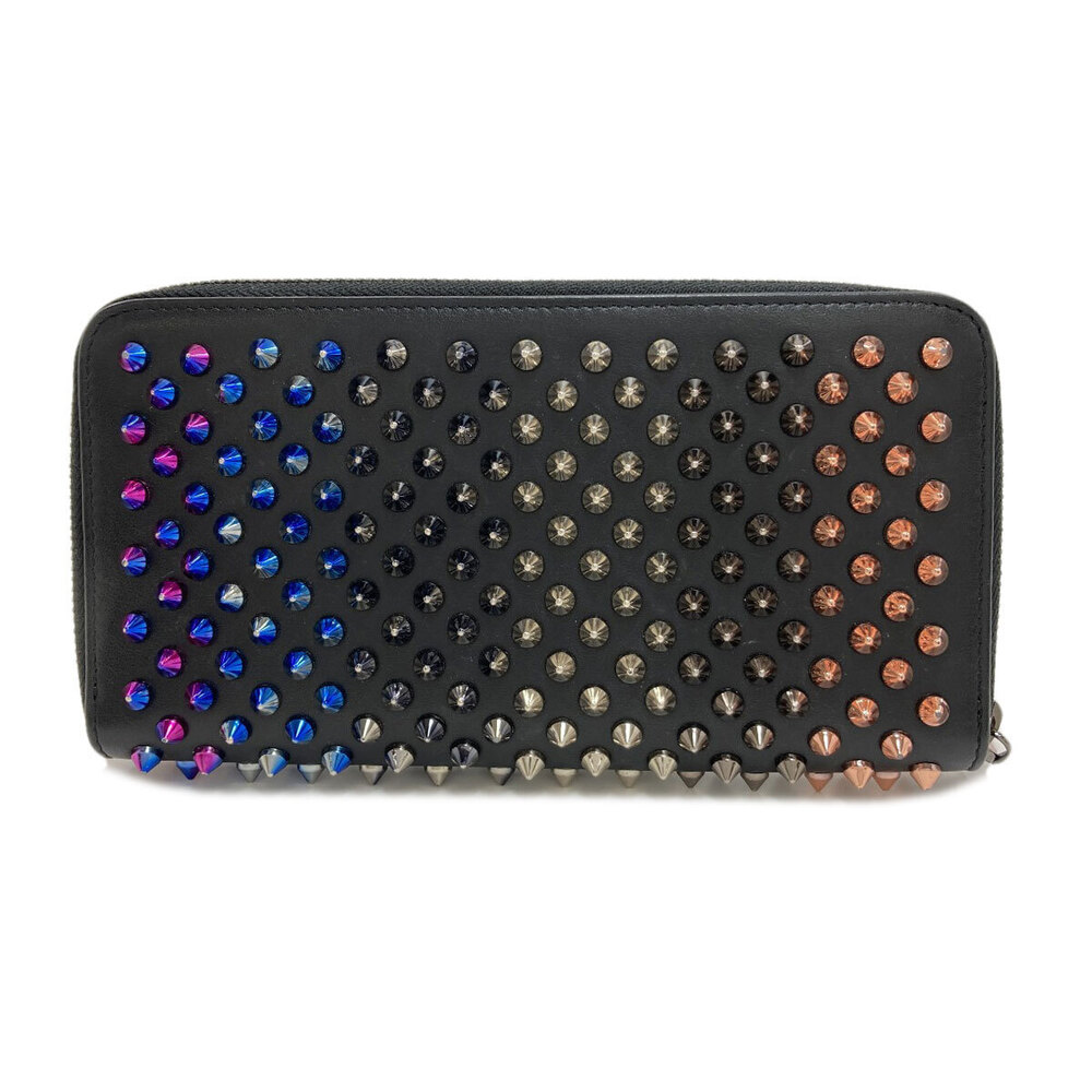 Christian Louboutin Wallet Long Studded Leather Panettone